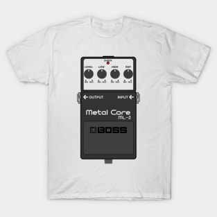 Boss ML-2 Metal Core Guitar Effect Pedal T-Shirt